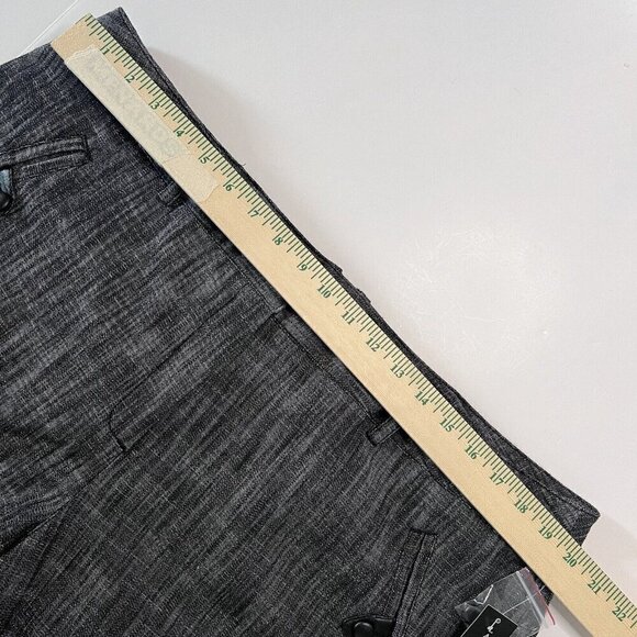 Larry Levine Pants Stretch Black Glen Plaid Zip Fly Pockets Women's Size 18W - Picture 12 of 13